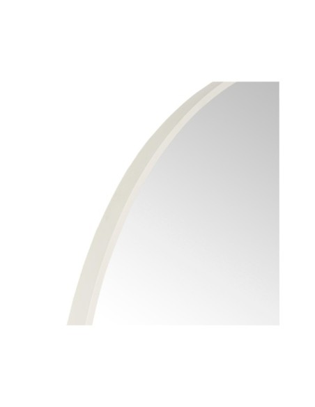 Espejo PEARL Ø90 cm, Aluminio Blanco