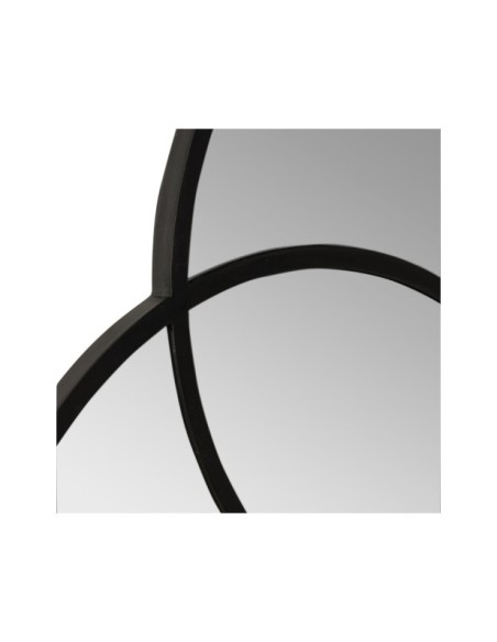 Espejo CAZIN 90x90 cm, MDF / Negro