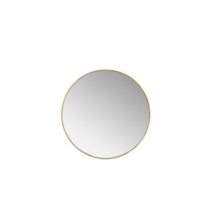 Espejo PEARL Ø90 cm, Aluminio Dorado