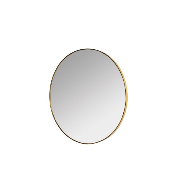 Espejo PEARL Ø90 cm, Aluminio Dorado