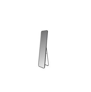 Espejo LULLA 40x165 cm, Aluminio Negro