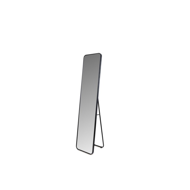 Espejo LULLA 40x165 cm, Aluminio Negro