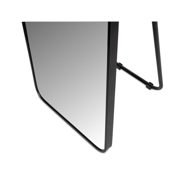 Espejo LULLA 40x165 cm, Aluminio Negro