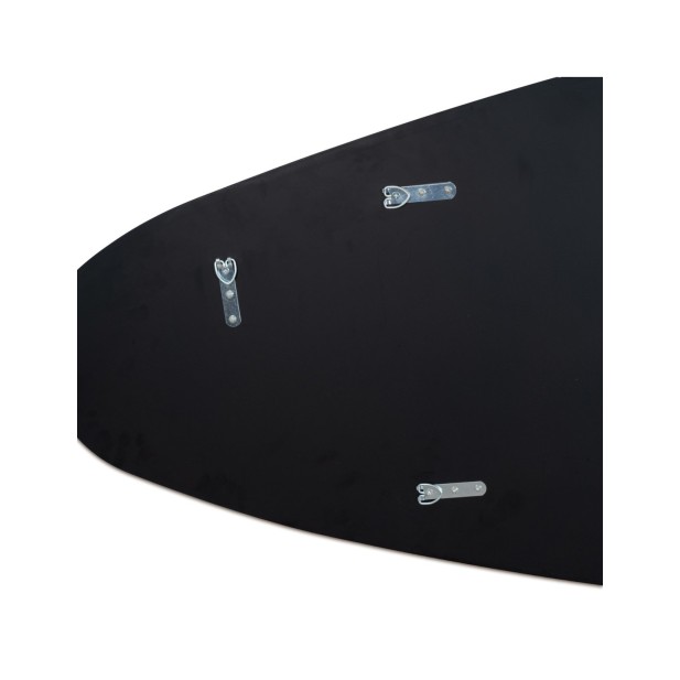 Espejo ABA 56x128 cm, MDF / Negro