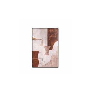 Cuadro JADE 80x120 cm, Negro