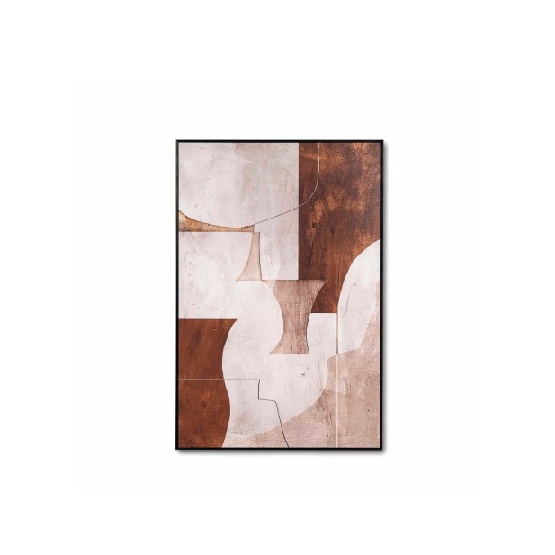 Cuadro JADE 80x120 cm, Negro