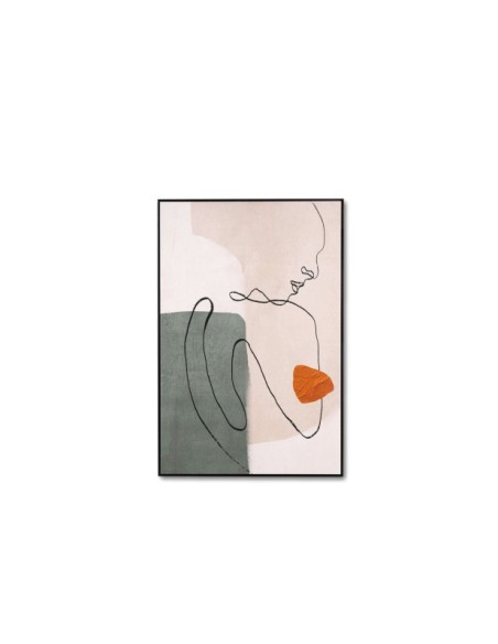 Cuadro MUNNE 80x120 cm, Negro