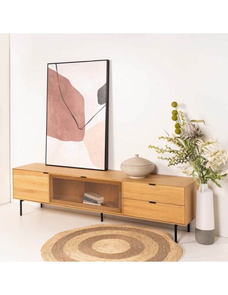 Cuadro RØRE 80x120 cm, Negro