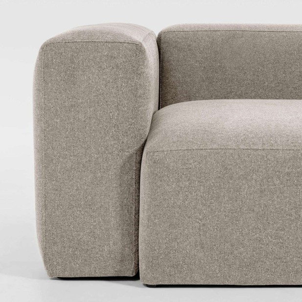 Sofá rinconero Blok 4 plazas beige 290 x 290 cm - Kave Home