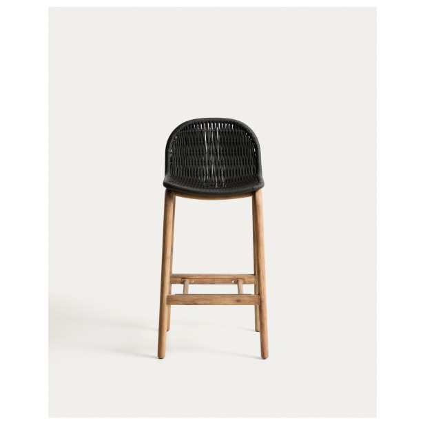 Taburete Alipa de madera maciza de...