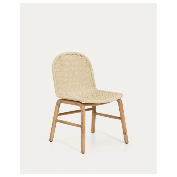 Silla Alipa de madera maciza de...