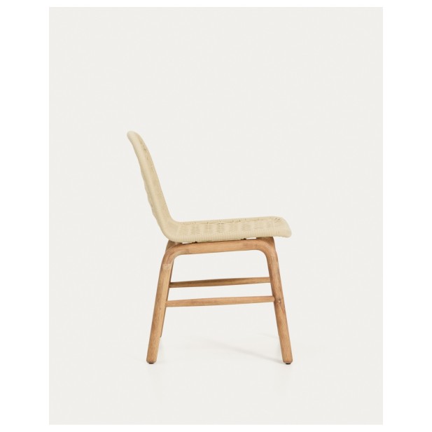 Silla Alipa de madera maciza de...