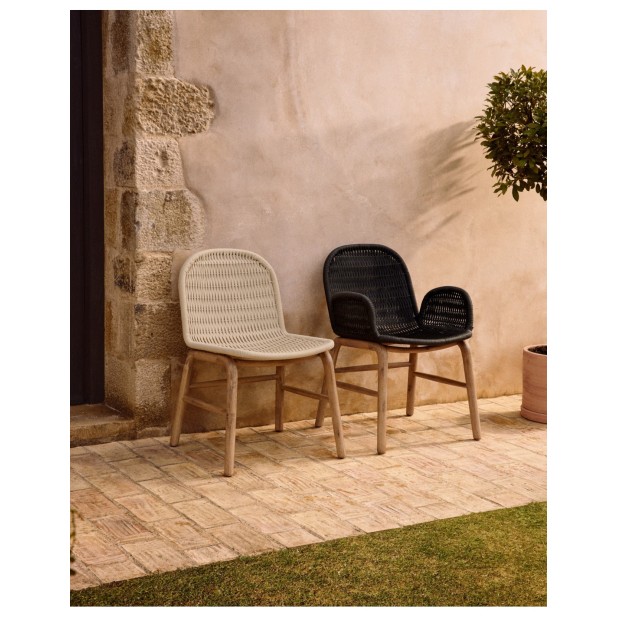 Silla Alipa de madera maciza de...