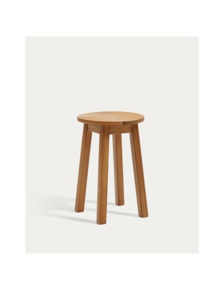 Reposapiés de exterior Amel de madera maciza de acacia FSC 100% - Kave Home