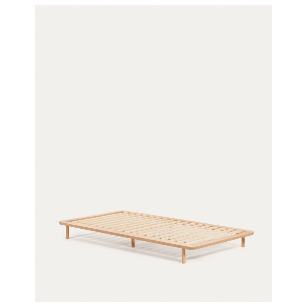 Cama Anielle de madera maciza de...