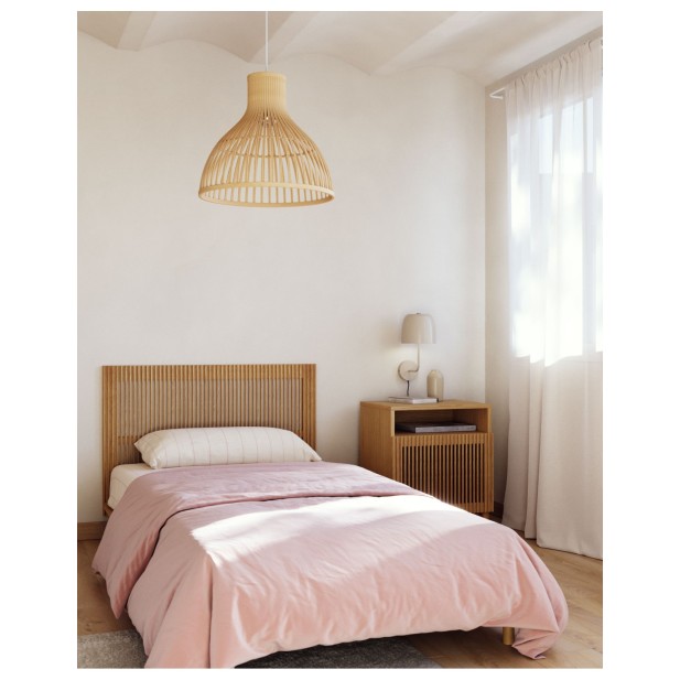 Cama Anielle de madera maciza de...