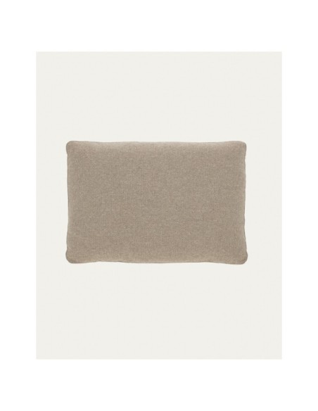 Cojín Blok de chenilla beige 40 x 60 cm - Kave Home