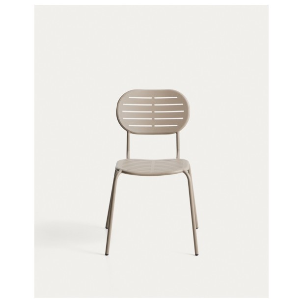 Silla apilable de exterior Brai de...