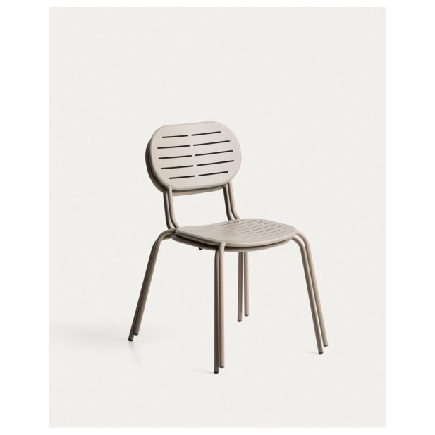 Silla apilable de exterior Brai de...