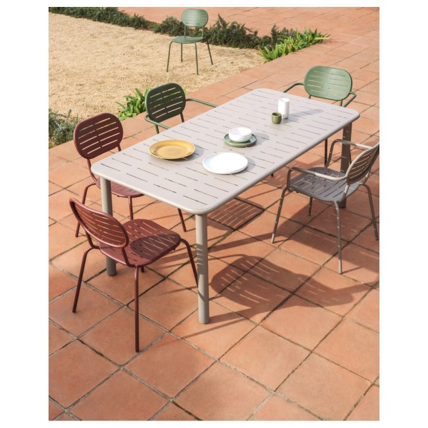Silla apilable de exterior Brai de...