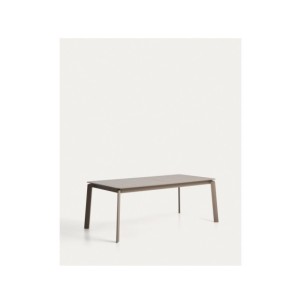 Mesa extensible Brela de aluminio topo 205(287) x 100 cm... 2