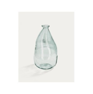 Jarrón Brenna de vidrio transparente 100% reciclado 36 cm...