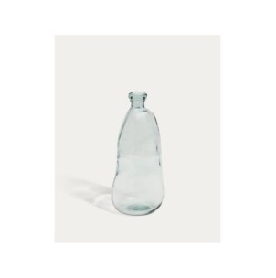 Jarrón Brenna de vidrio transparente 100% reciclado 51 cm...