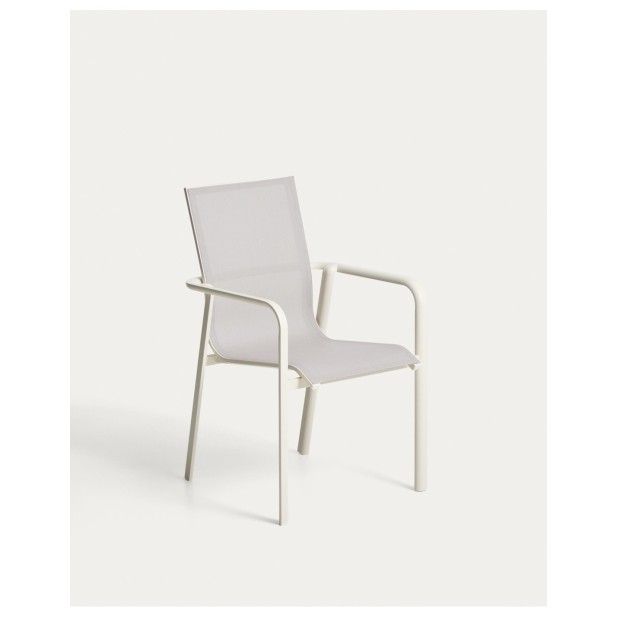 Silla apilable de exterior Canea de...