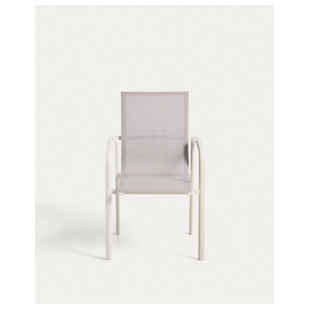 Silla apilable de exterior Canea de...