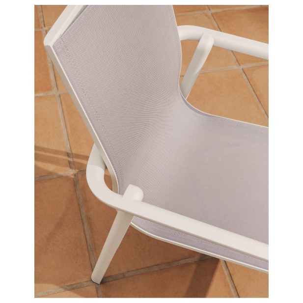 Silla apilable de exterior Canea de...
