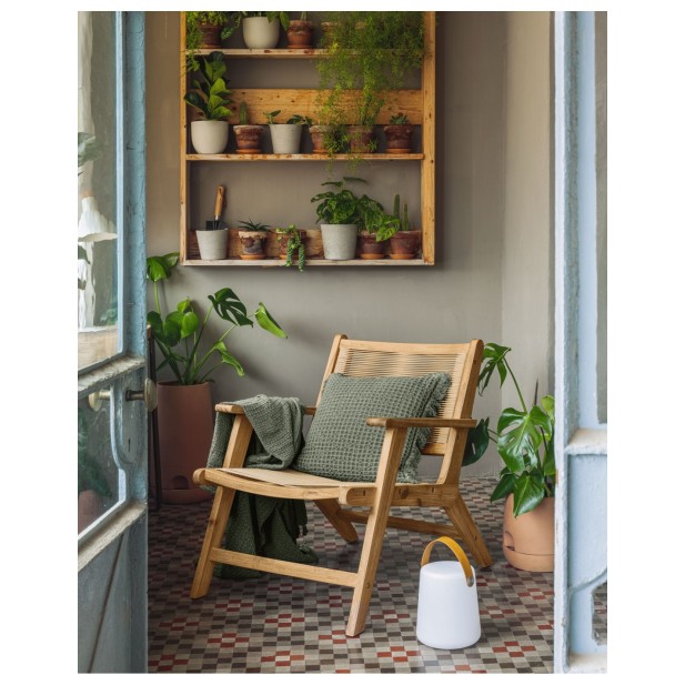 Lámpara de mesa exterior Dialma con...