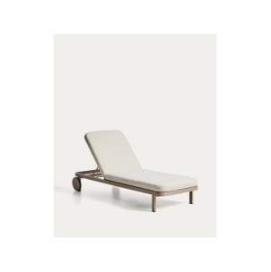 Tumbona Kionia de aluminio topo - Kave Home