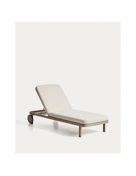 Tumbona Kionia de aluminio topo - Kave Home