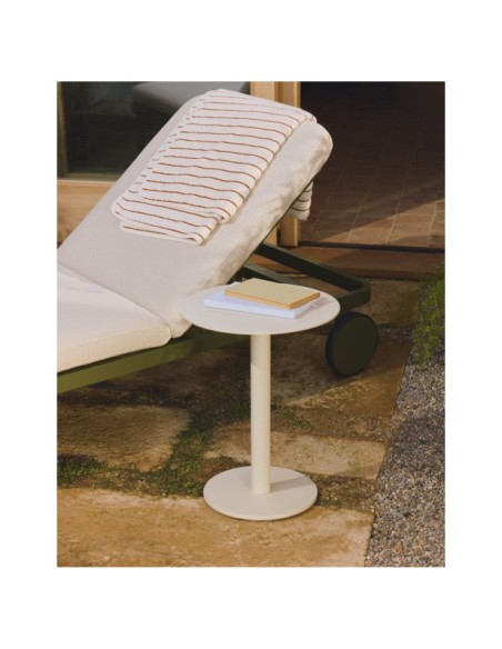 Tumbona Kionia de aluminio verde - Kave Home
