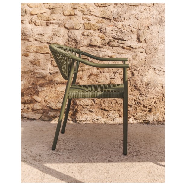 Silla apilable de exterior Livadia de...