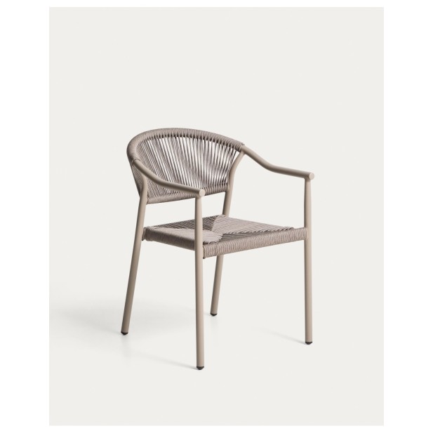 Silla apilable de exterior Livadia de...