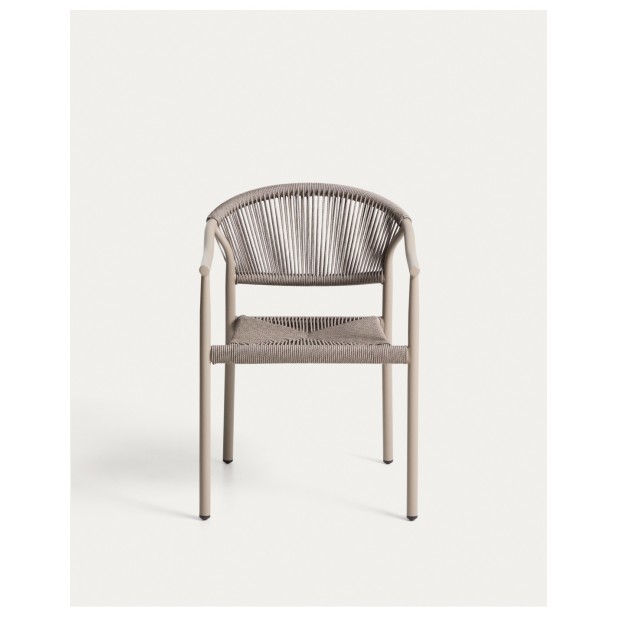 Silla apilable de exterior Livadia de...