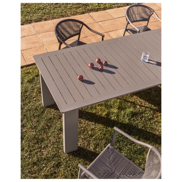 Mesa extensible Livorno de aluminio...