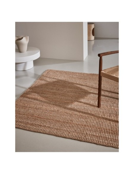 Alfombra Madelin de yute natural 160 x 230 cm - Kave Home