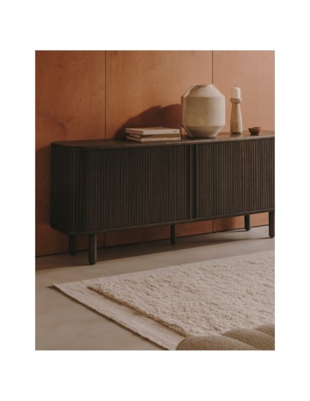 Alfombra Marely de lana blanco 160 x 230 cm - Kave Home