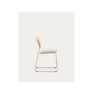Silla apilable Meli de contrachapado de álamo con asiento... 2