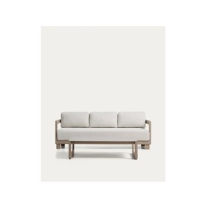 Set Nerano de sofá 3 plazas y mesa de centro de aluminio...