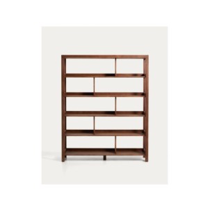 Estantería Norani de madera maciza y chapa de acacia 150...