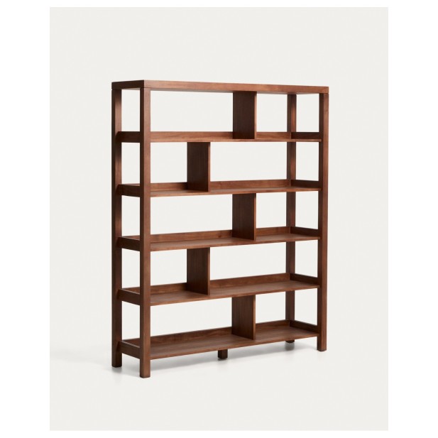 Estantería Norani de madera maciza y...