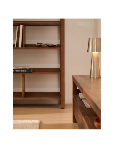 Estantería Norani de madera maciza y chapa de acacia 150 x 185 cm - Kave Home