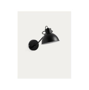 Aplique Offelis de acero con acabado negro - Kave Home