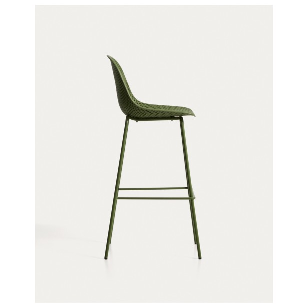 Taburete exterior Quinby verde 75 cm...
