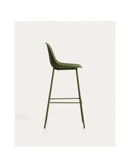 Taburete exterior Quinby verde 75 cm - Kave Home