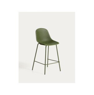 Taburete exterior Quinby verde 65 cm - Kave Home