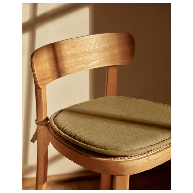 Cojín para silla Romane verde 43 x 43...